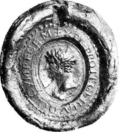 Portrait of Louis the German